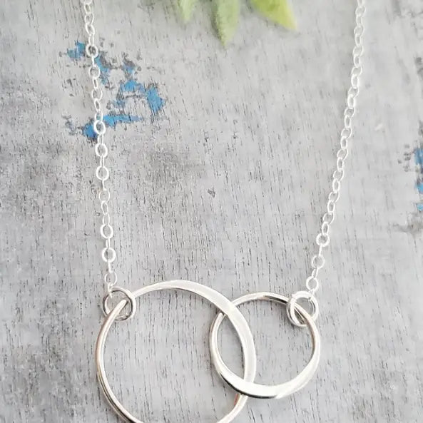 Intertwined Circles Necklace