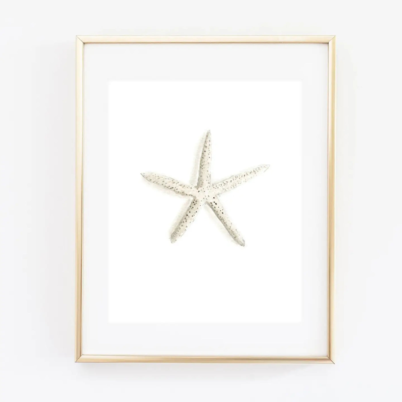 Starfish Watercolor Print