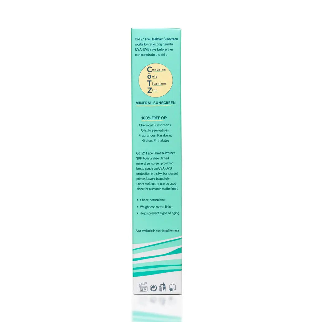 COTZ Face Prime + Protect Mineral Sunscreen