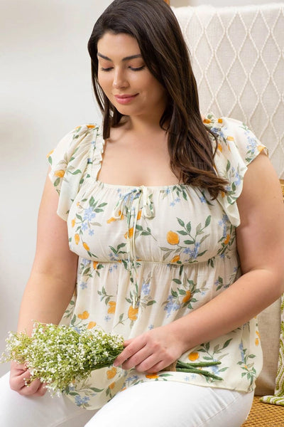Flora Top in Curvy Sizes
