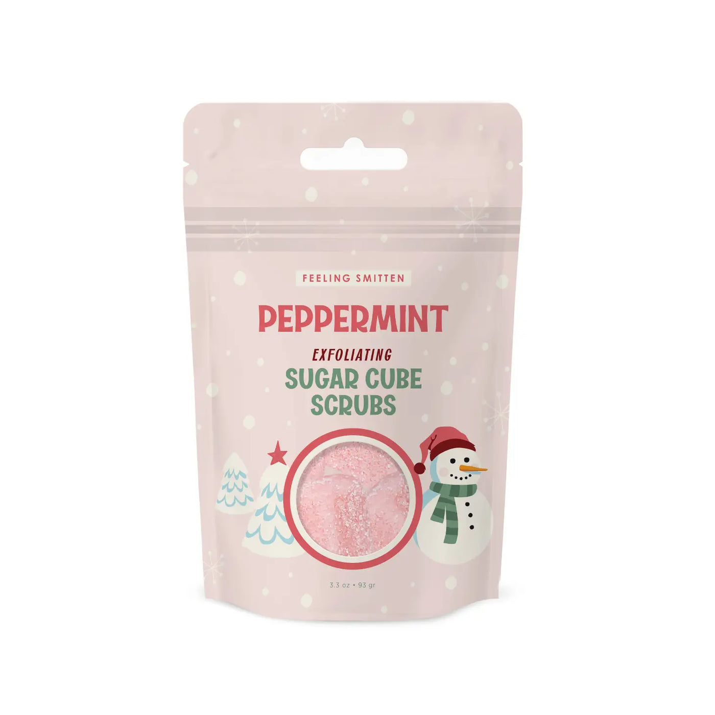 Peppermint sugar scrubs exfoliating gift holidays christmas winter for her gift idea