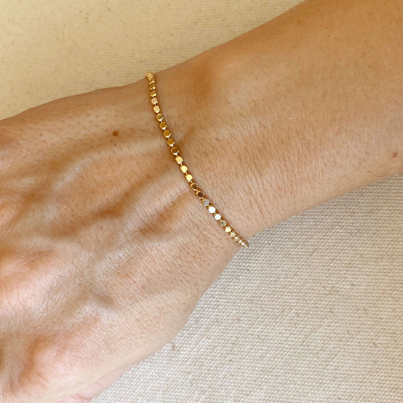 Gold Dot Bracelet