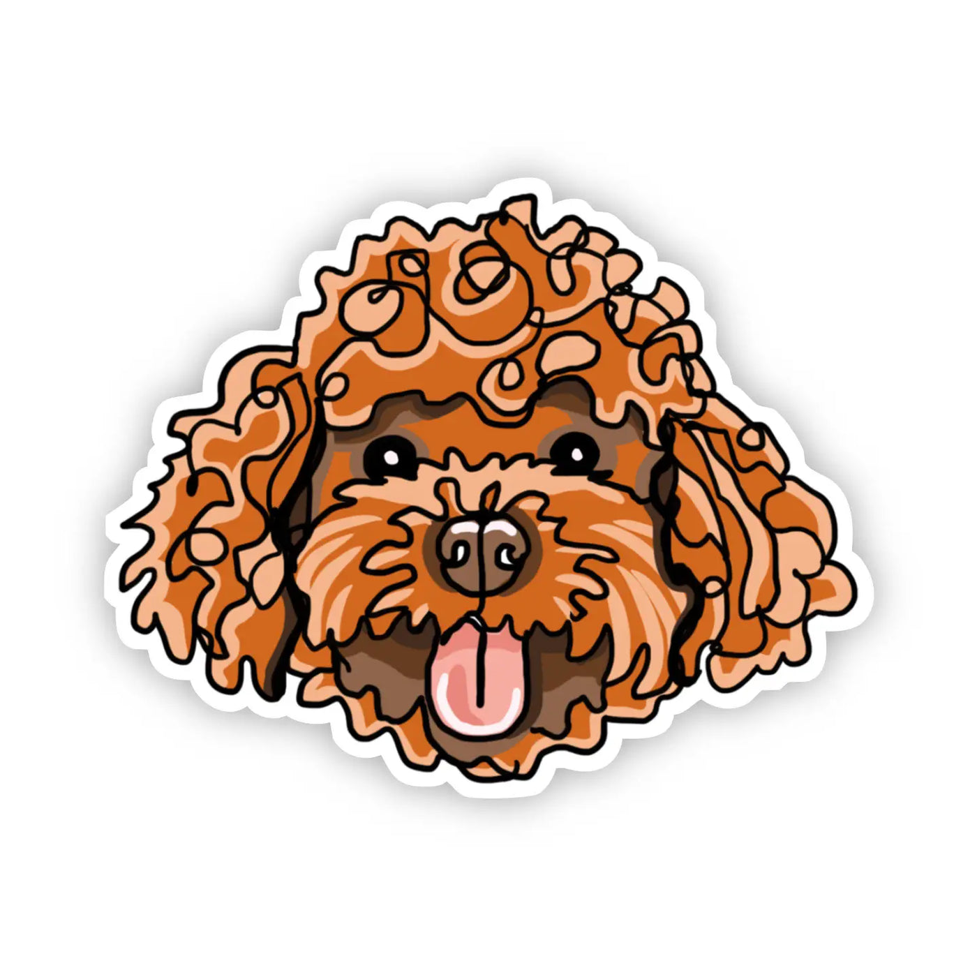 Goldendoodle Sticker