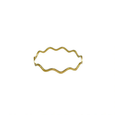 Squiggle gold delicate ring women's chic fun cute trendy stacker ring jewelry Modern smart causal female chic effortless outfit womens ladies gift elegant effortless clothing everyday stylish clothes apparel outfits chic winter spring style women’s boutique trendy teacher office cute outfit boutique clothes fashion quality work from home lounge athleisure gift for her midsize curvy sizes 