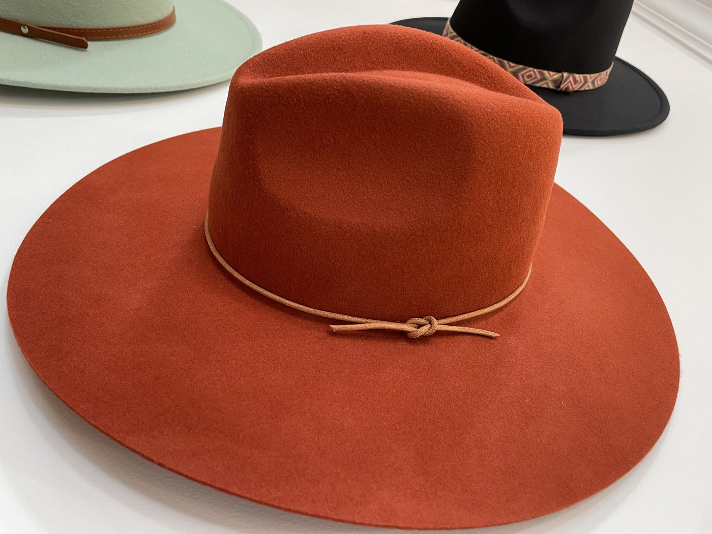Faye Hat in Rust