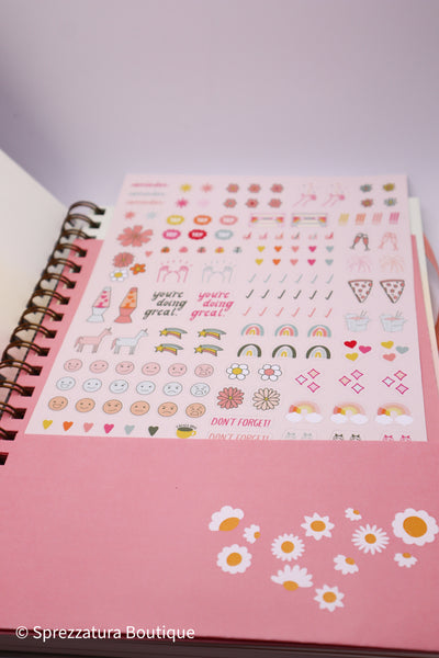 Daisy pastel journal. Gift for her